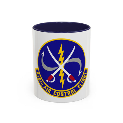 610 Air Control Flight PACAF (U.S. Air Force) Accent Coffee Mug