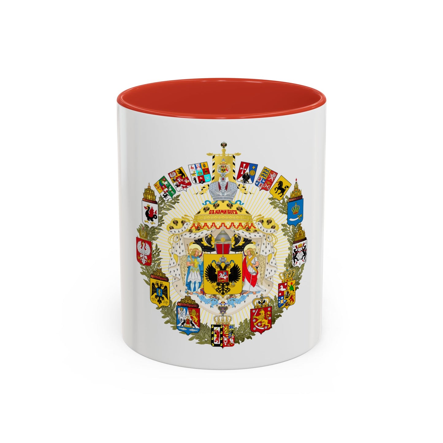 Greater Coat of Arms of the Russian Empire - Accent Coffee Mug