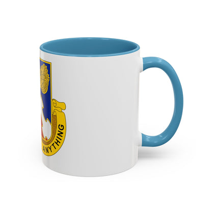 863 Engineer Battalion (U.S. Army) Accent Coffee Mug