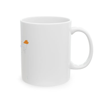 Wikimedians in Calcutta (India) White Coffee Mug