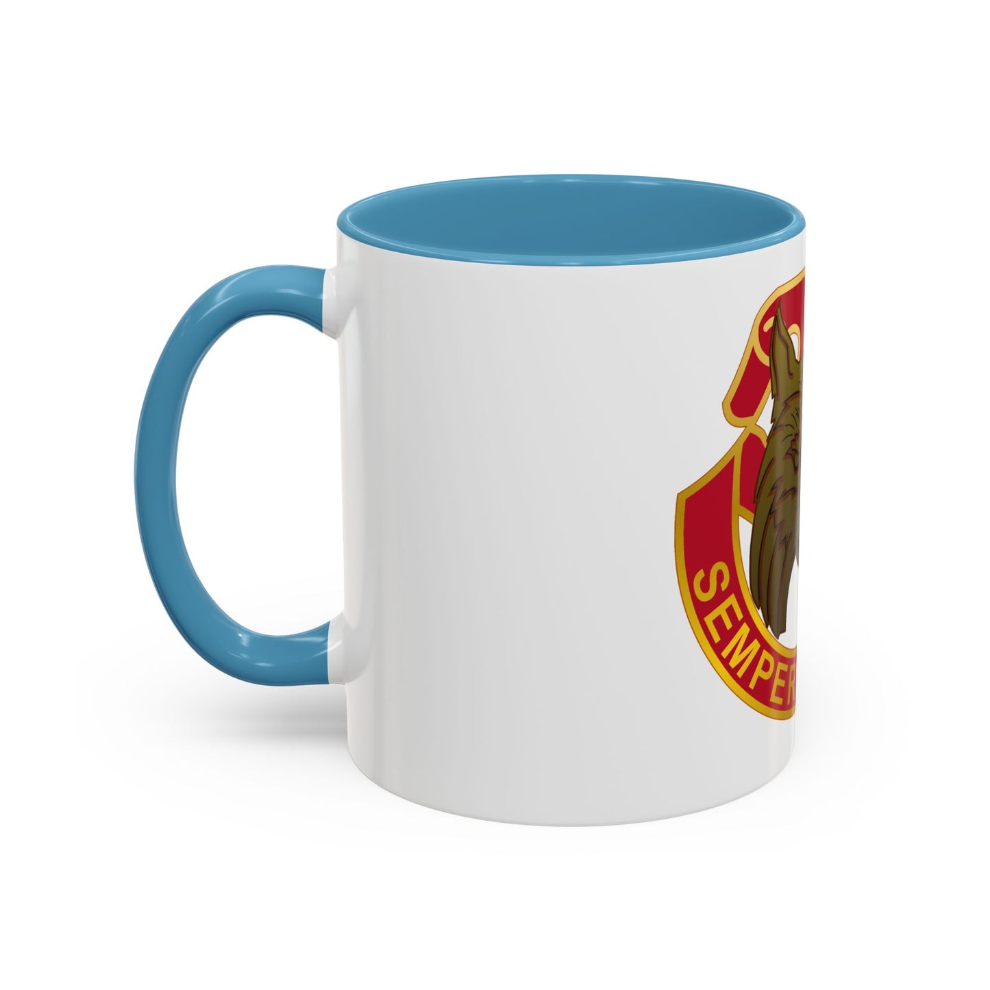 14 Antiaircraft Artillery Gun Battalion (U.S. Army) Accent Coffee Mug