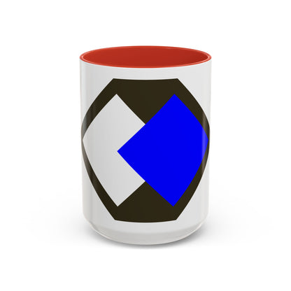 96th Infantry Division SSI (U.S. Army) Accent Coffee Mug
