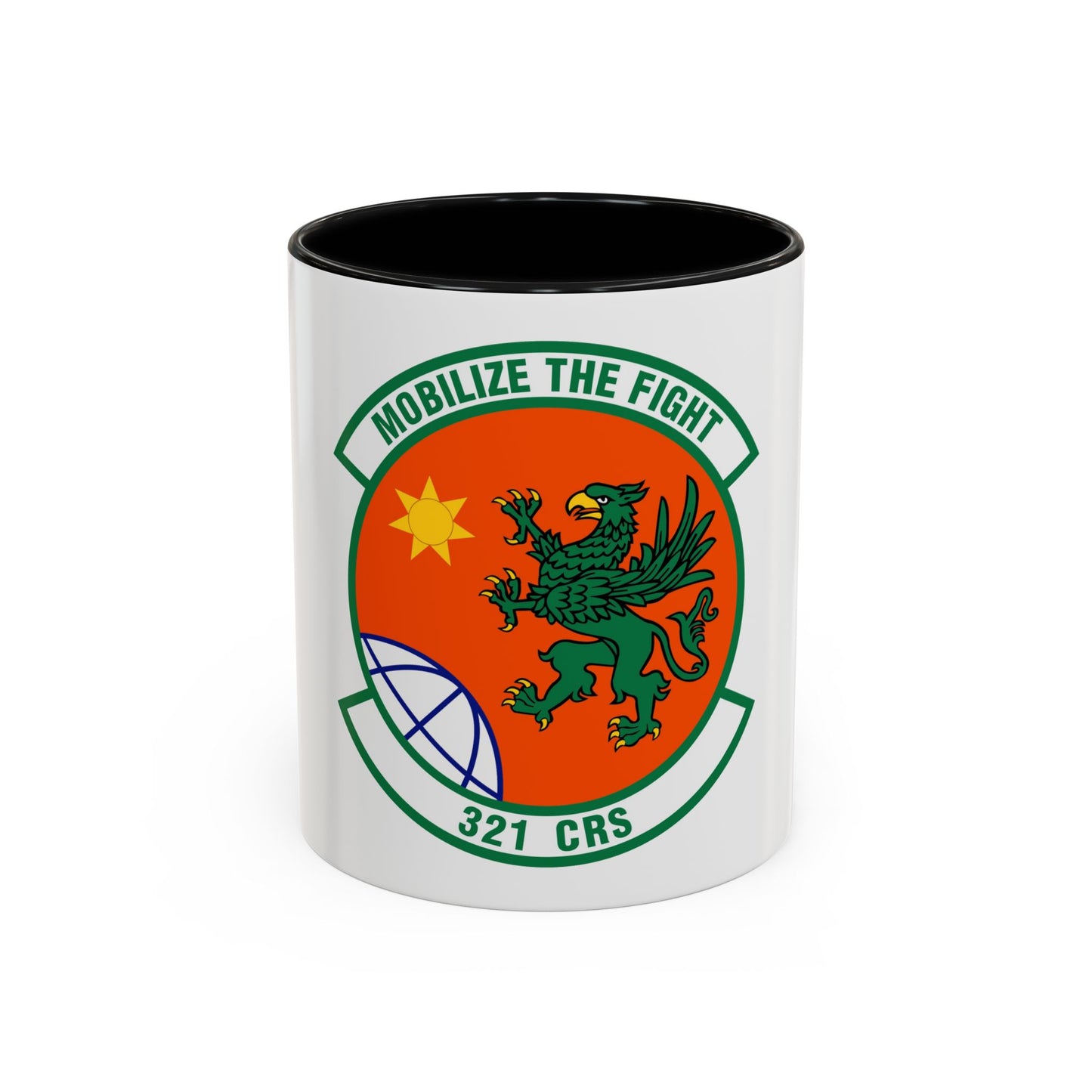 321 Contingency Response Squadron AMC (U.S. Air Force) Accent Coffee Mug