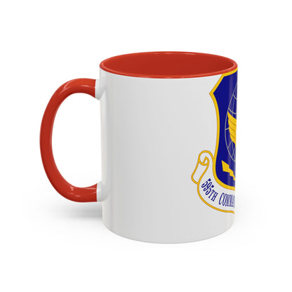 595 Command and Control Group AFSPC (U.S. Air Force) Accent Coffee Mug