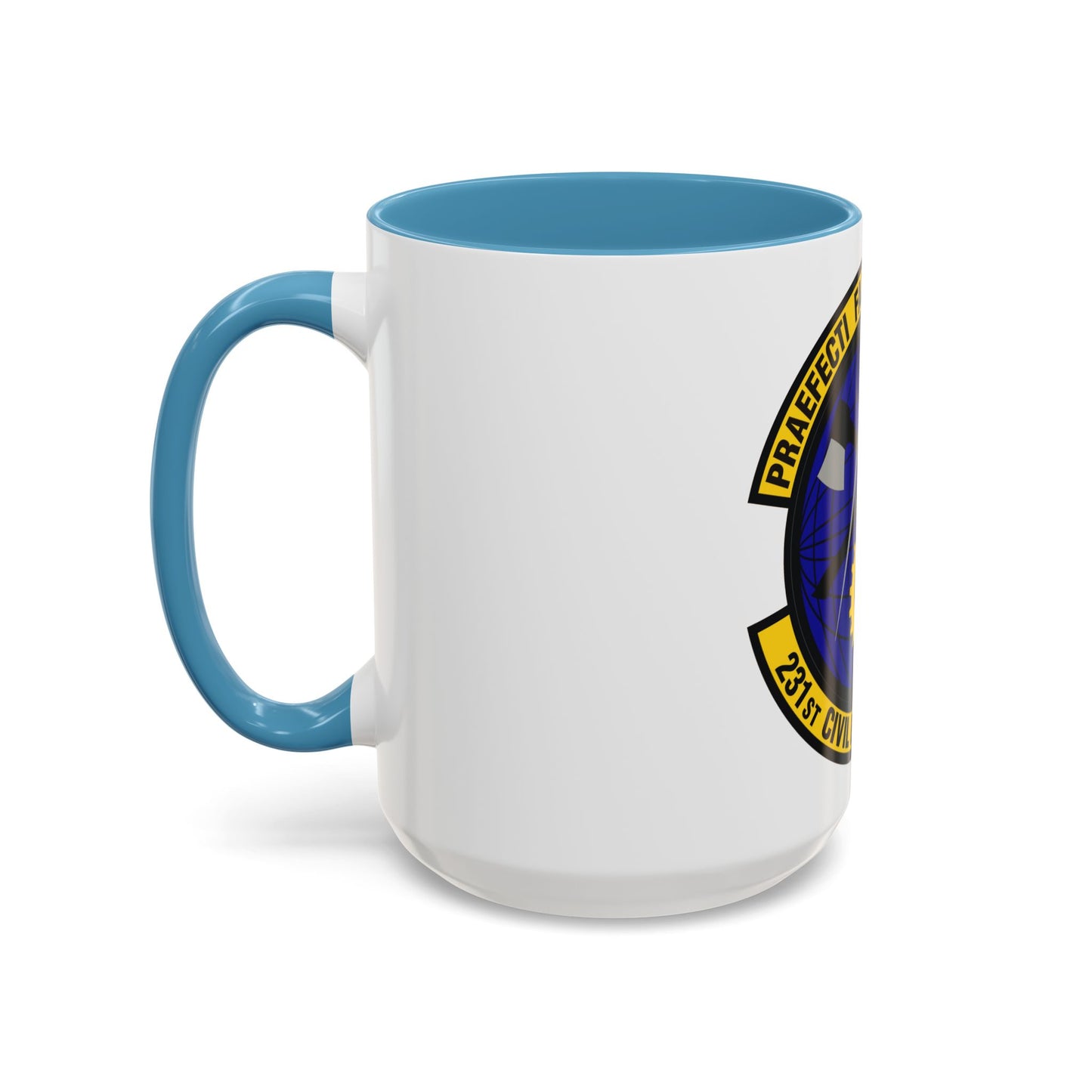 231st Civil Engineer Flight (U.S. Air Force) Accent Coffee Mug