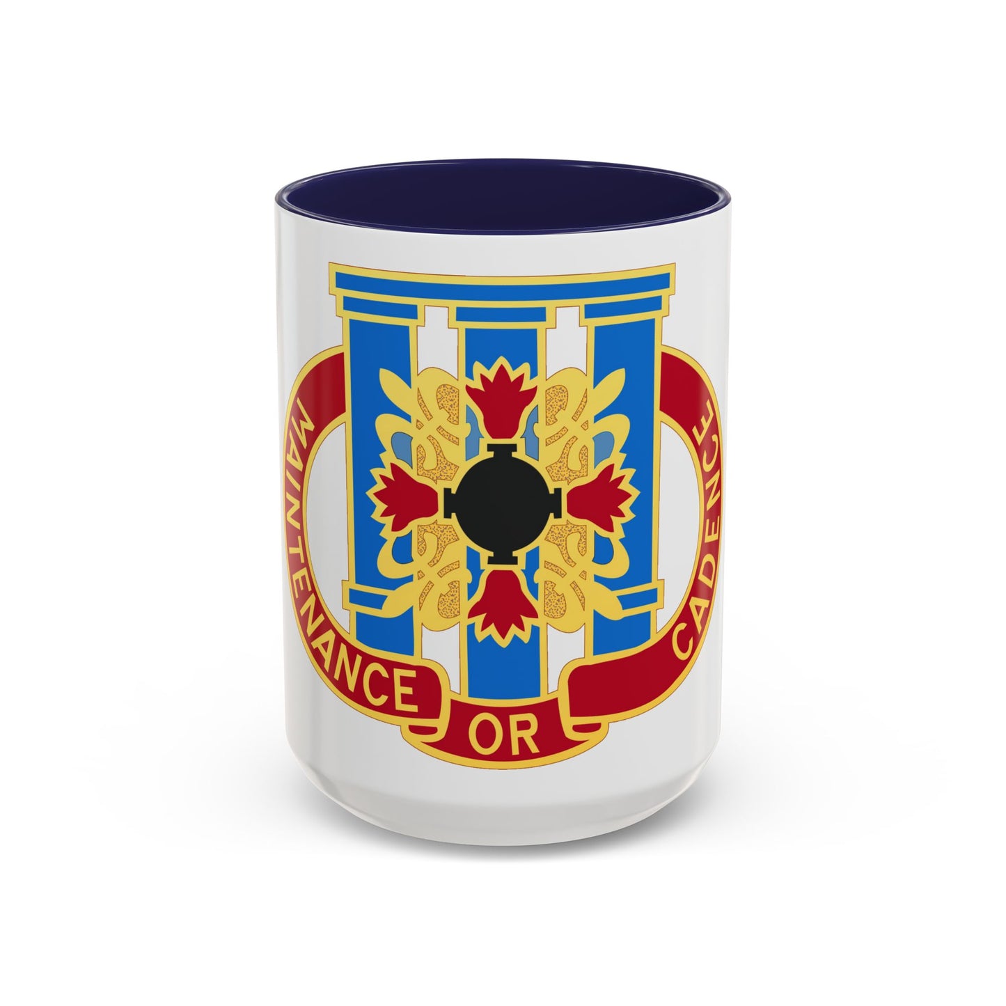 110 Maintenance Battalion (U.S. Army) Accent Coffee Mug