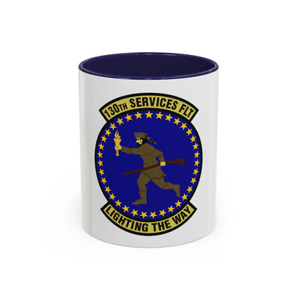 130th Services Flight (U.S. Air Force) Accent Coffee Mug
