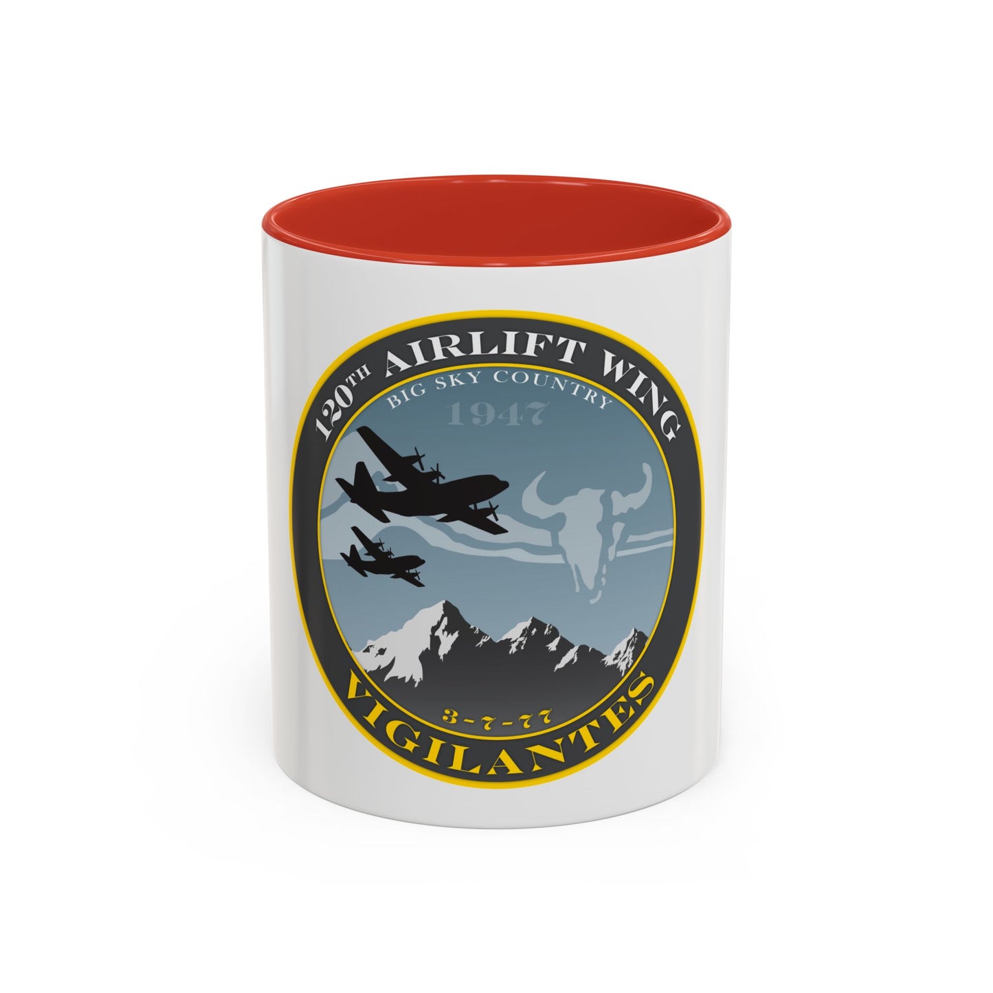120th Airlift Wing (U.S. Air Force) Accent Coffee Mug