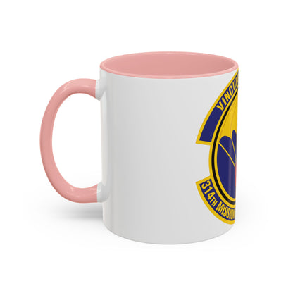 314th Mission Support Squadron (U.S. Air Force) Accent Coffee Mug