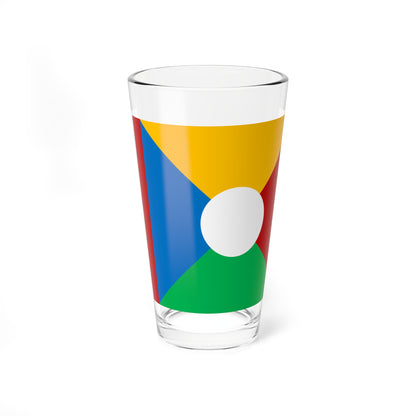 Proposed flag of Reunion ARF (France) Pint Glass 16oz