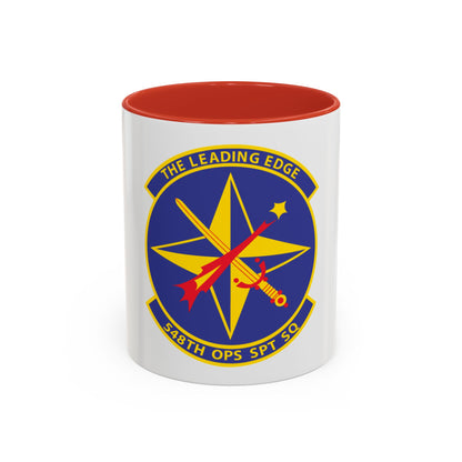 548th OPS SPT Sq (U.S. Air Force) Accent Coffee Mug