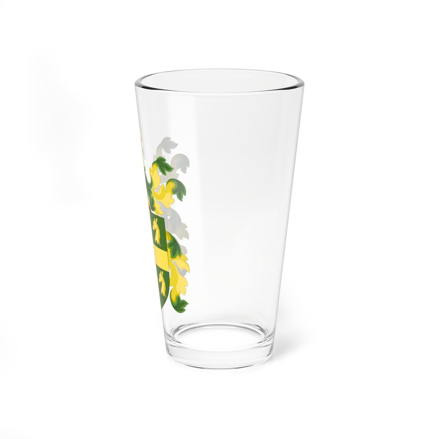 Coat of Arms of Walter Dickenson (United States) (Coat of Arms) Pint Glass 16oz