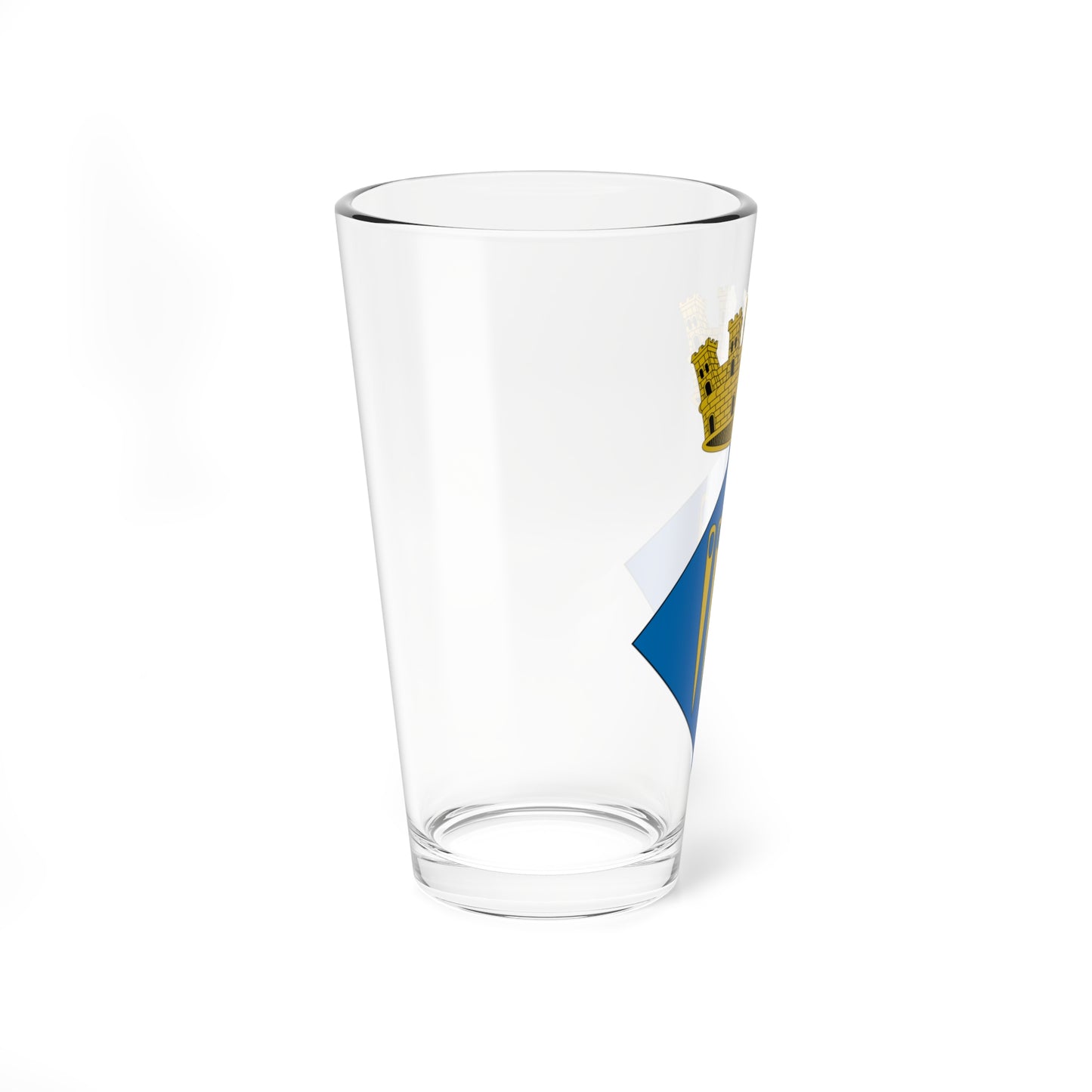 Escudo de Agullana Gerona (Spain) (Coat of Arms) Pint Glass 16oz