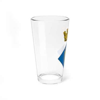 Escudo de Agullana Gerona (Spain) (Coat of Arms) Pint Glass 16oz
