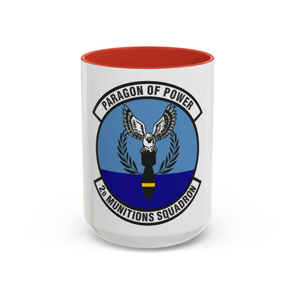 2d Munitions Squadron (U.S. Air Force) Accent Coffee Mug
