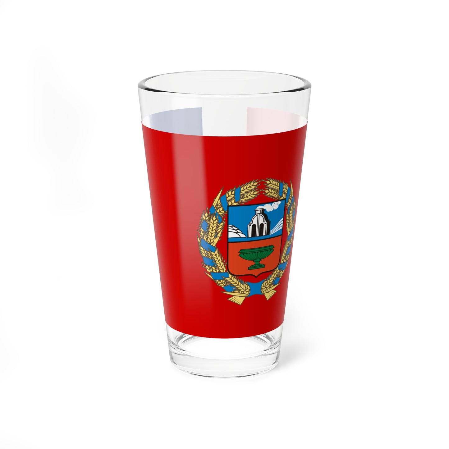 Flag of Altai Krai (Russia) Pint Glass 16oz