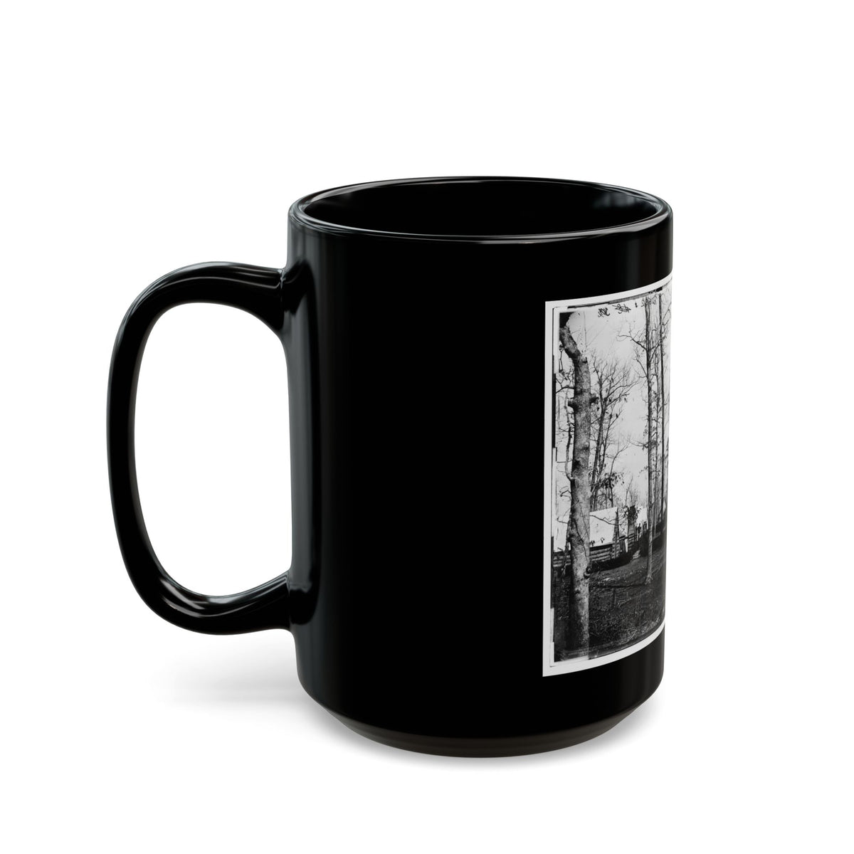Brandy Station, Virginia (Vicinity). Field Hospital Of 3d Division, 2d Army Corps (U.S. Civil War) Black Coffee Mug