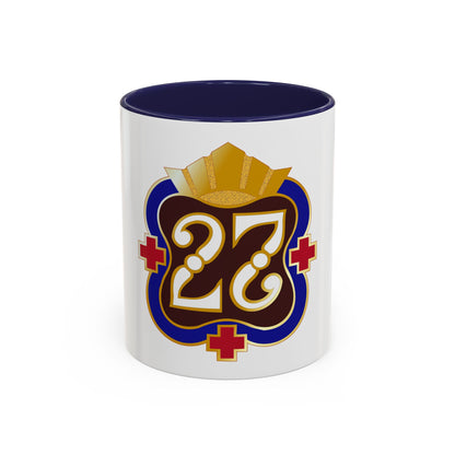 27 Surgical Hospital (U.S. Army) Accent Coffee Mug