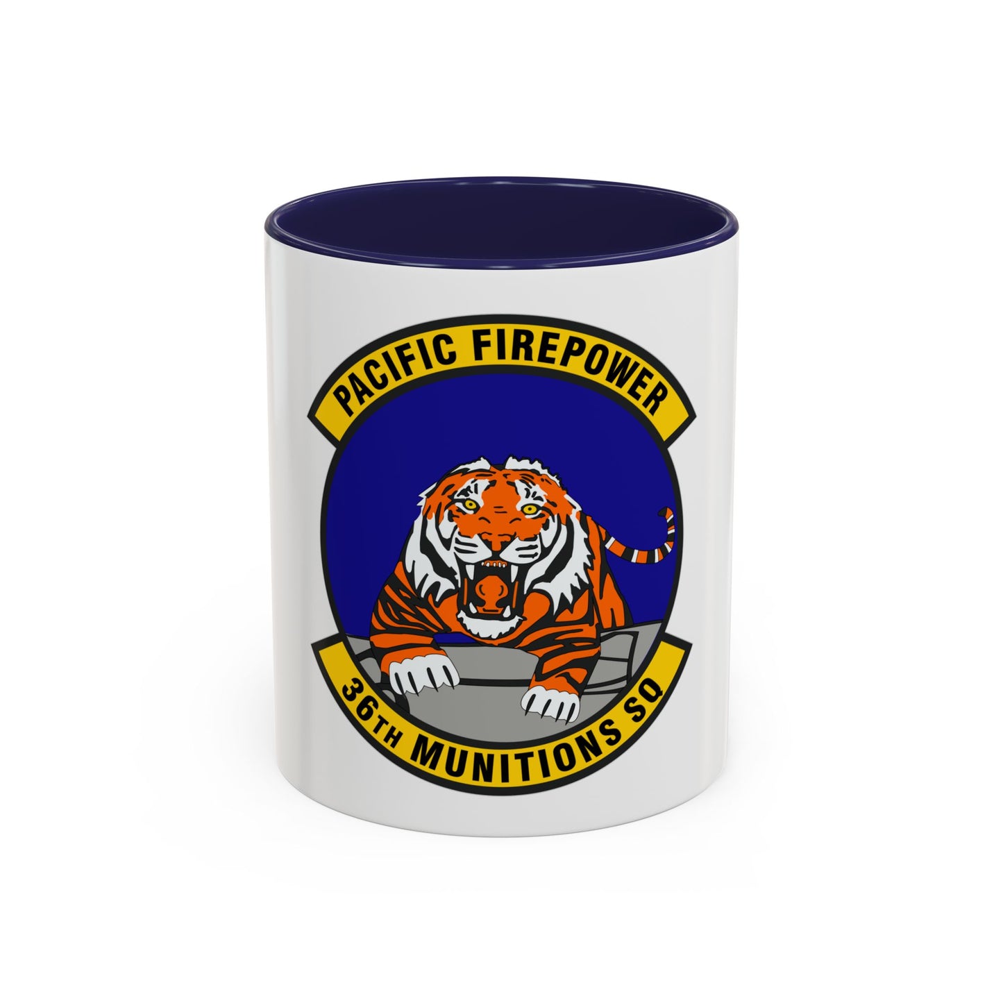 36 Munitions Squadron PACAF (U.S. Air Force) Accent Coffee Mug