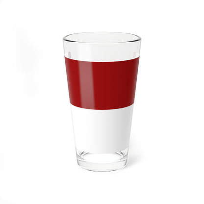 Flag of Colquiri Bolivia (Bolivia) Pint Glass 16oz