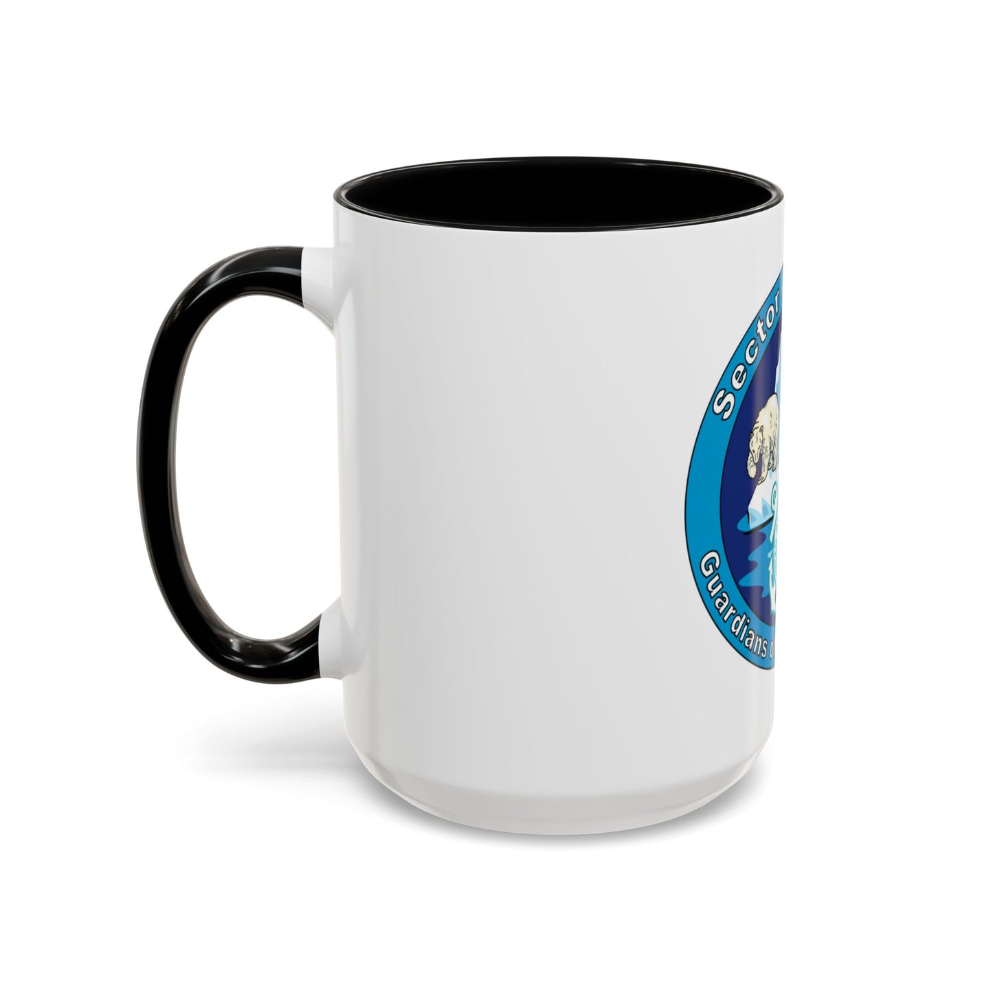 USCG Sector Anchorage (U.S. Coast Guard) Accent Coffee Mug