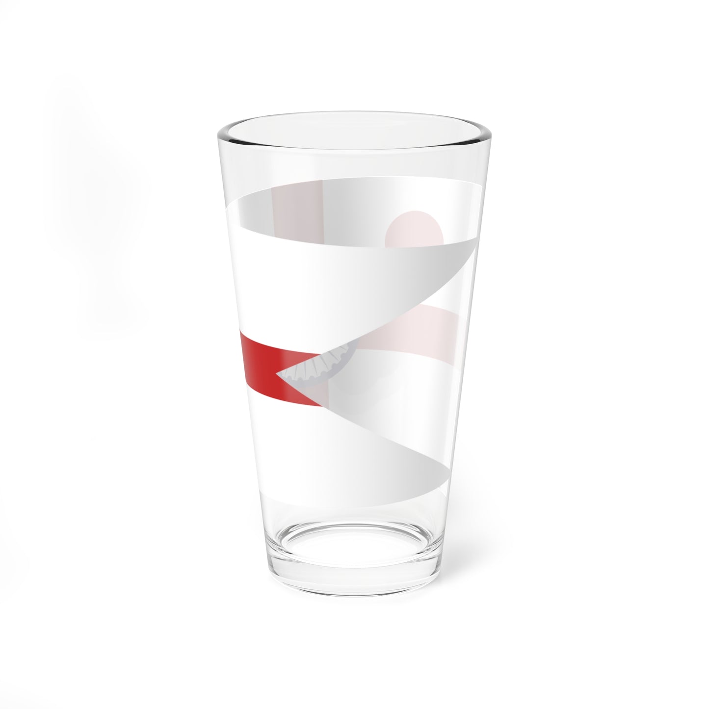 Commodore of the Indian Navy rank flag (India) Pint Glass 16oz