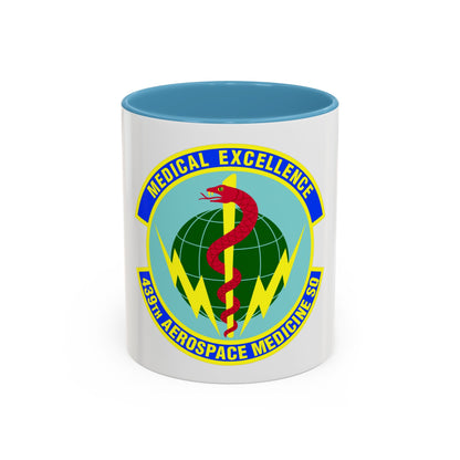 439th Aerospace Medicine Squadron (U.S. Air Force) Accent Coffee Mug