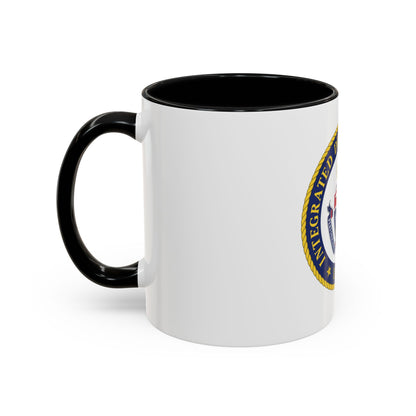 USCG Integrated Deepwater System (U.S. Coast Guard) Accent Coffee Mug