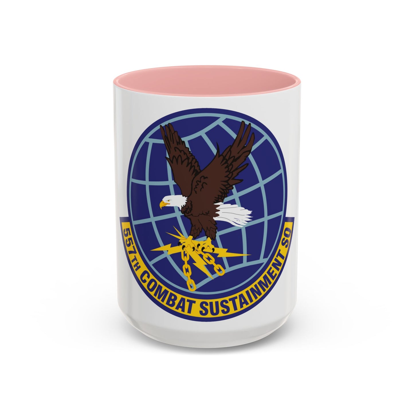 557th Combat Sustainment Squadron (U.S. Air Force) Accent Coffee Mug