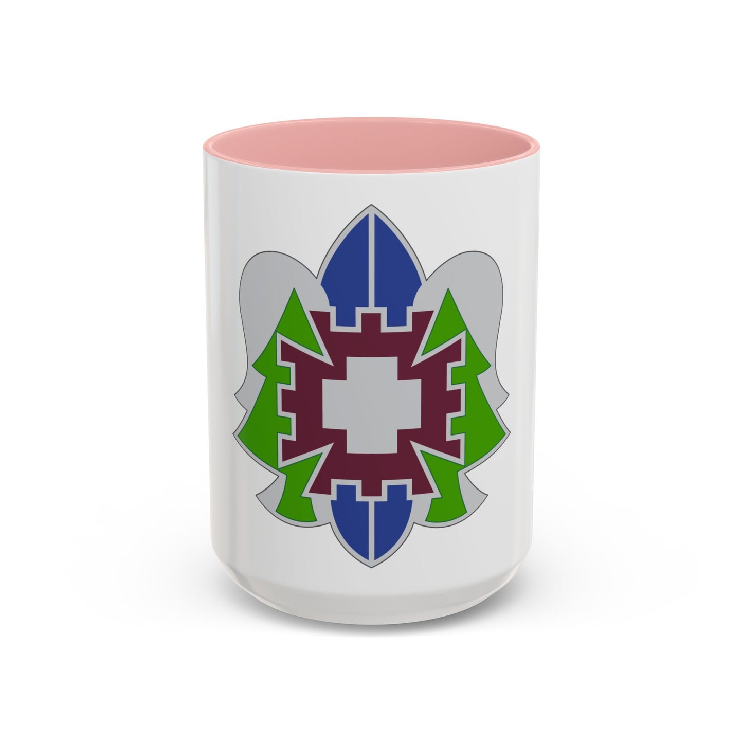 332 Medical Brigade 2 (U.S. Army) Accent Coffee Mug