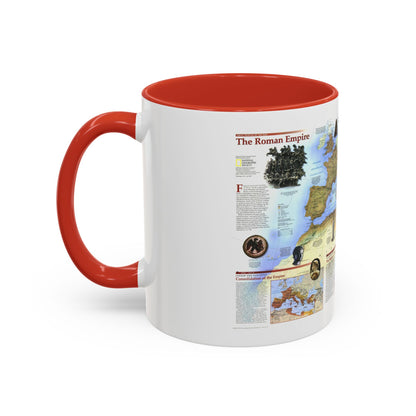 Roman Empire (1997) (Map) Accent Coffee Mug