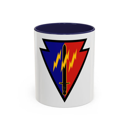 219th Battlefield Surveillance Brigade (U.S. Army) Accent Coffee Mug