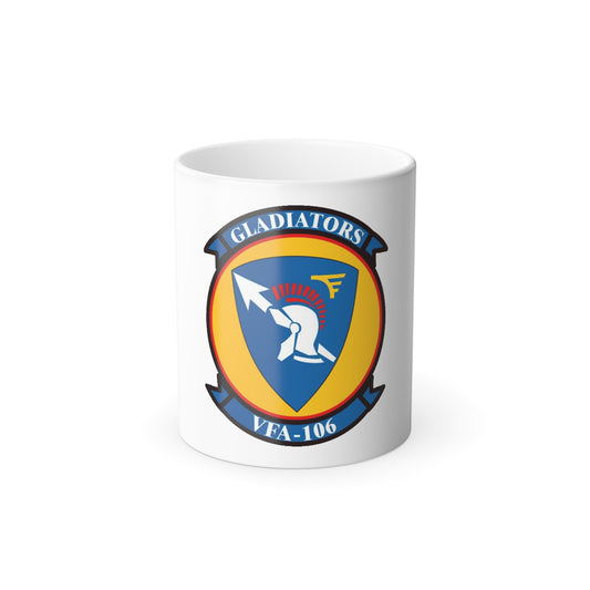 VFA 106 Strike Fighter Squadron 106 (U.S. Navy) Color Changing Mug 11oz