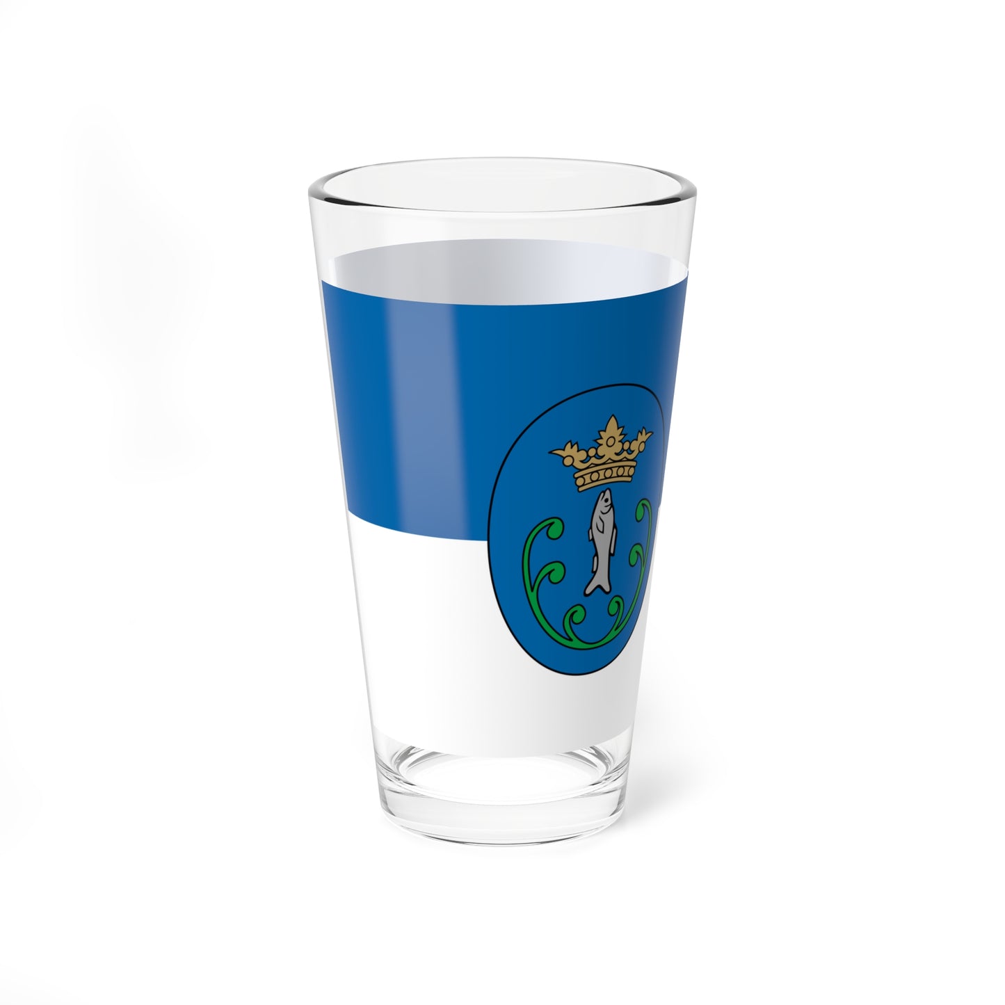 Flag of Korosladany (Hungary) Pint Glass 16oz