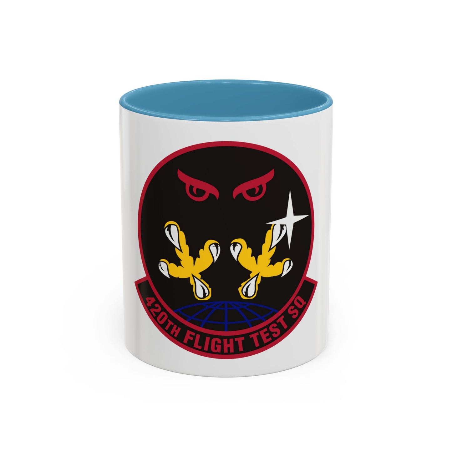 420 Flight Test Squdron AFMC (U.S. Air Force) Accent Coffee Mug