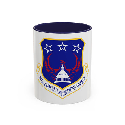 844th Communications Group (U.S. Air Force) Accent Coffee Mug