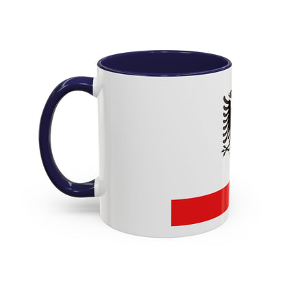 Naval Ensign of Albania - Accent Coffee Mug