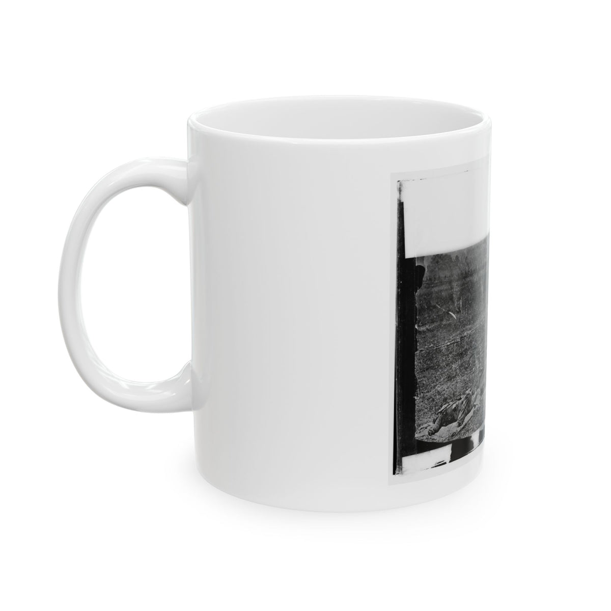 Antietam, Maryland. Dead On Battlefield (U.S. Civil War) White Coffee Mug