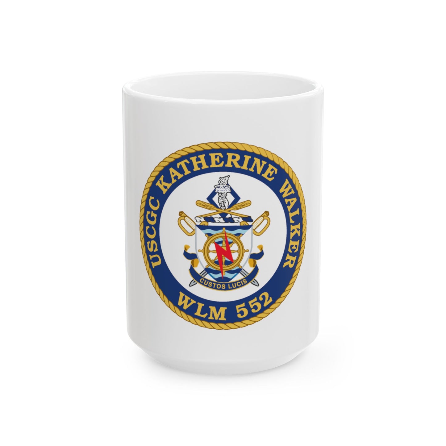 USCGC Kathrine Walker WLM 552 (U.S. Coast Guard) White Coffee Mug