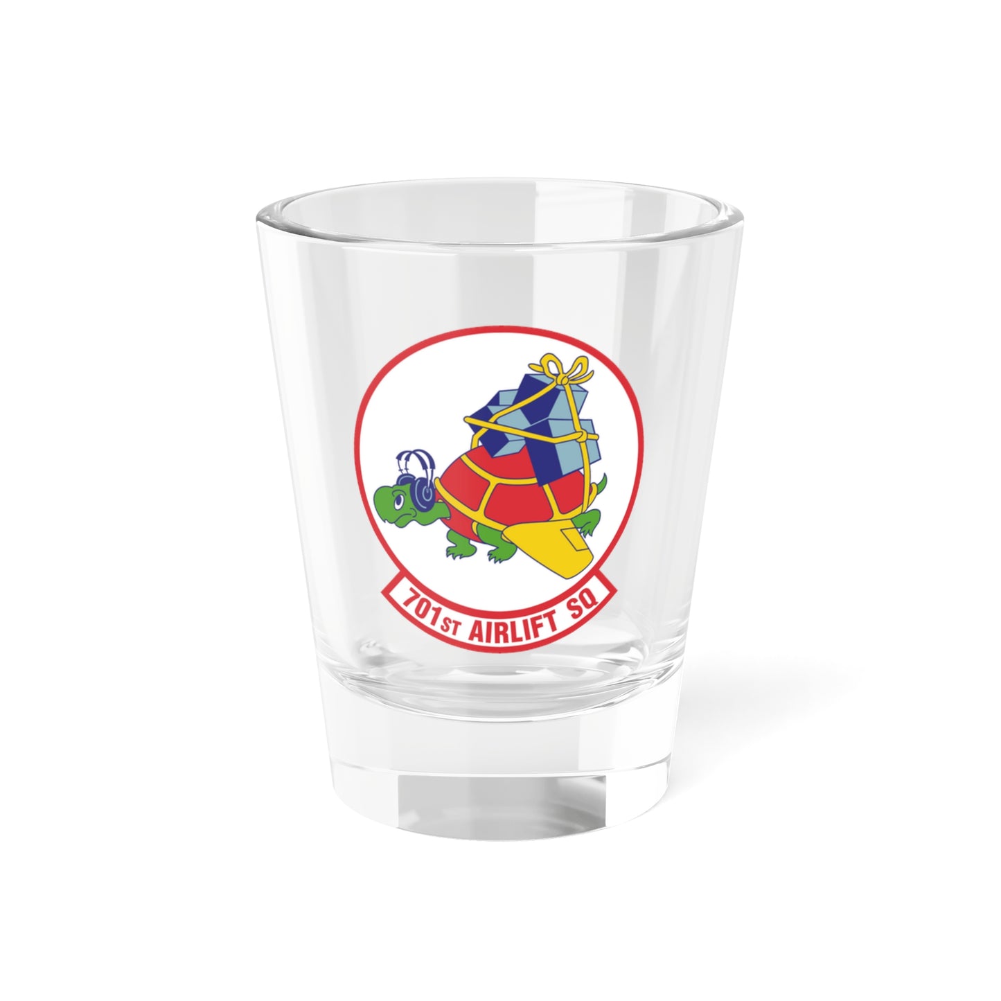 701st Airlift Squadron (U.S. Air Force) Shot Glass 1.5oz