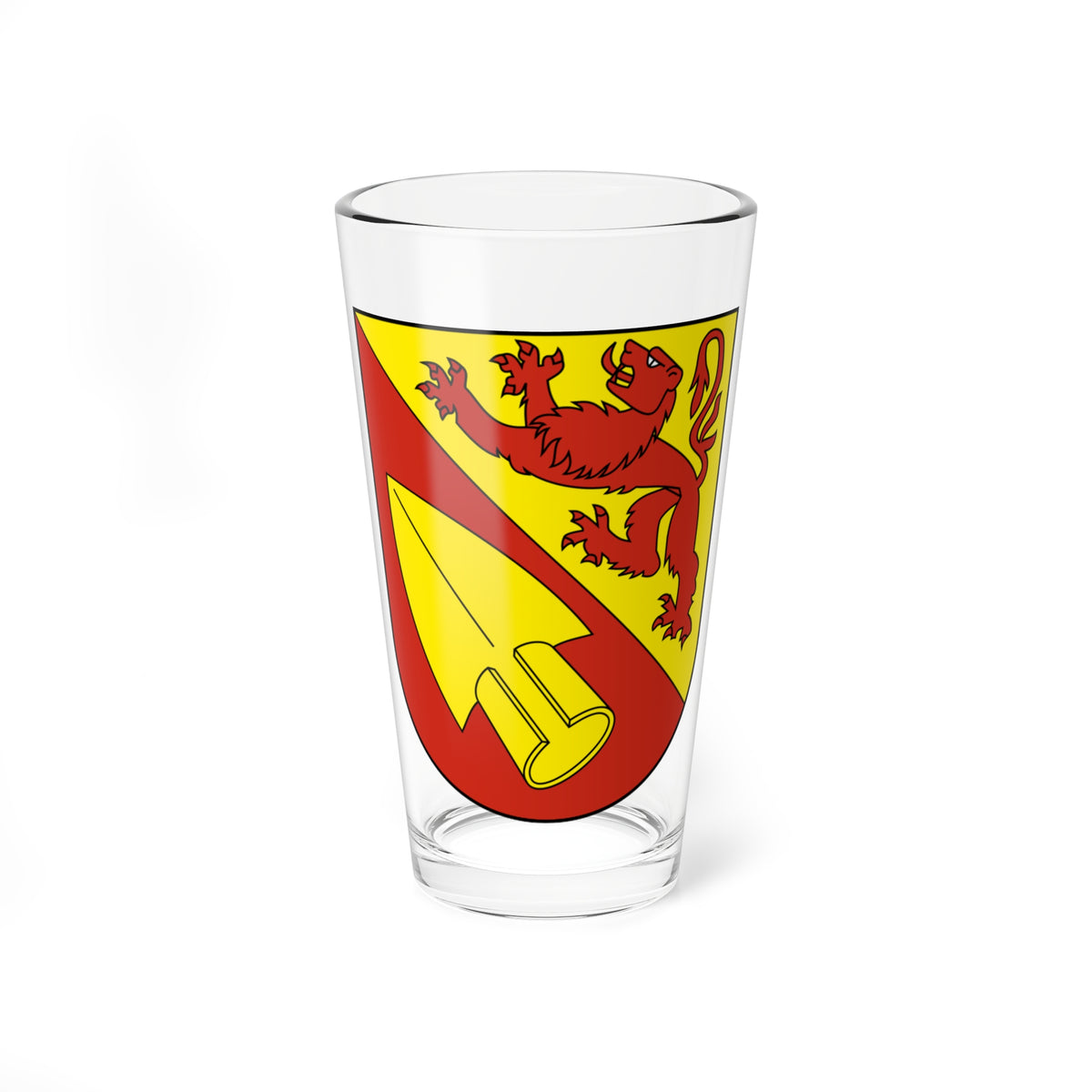 Schlatt TG-blazon (Switzerland) (Coat of Arms) Pint Glass 16oz