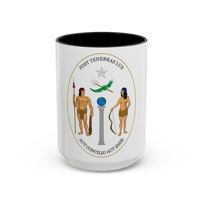 Obverse of the Coat of Arms of Chile (1812-1814) - Accent Coffee Mug
