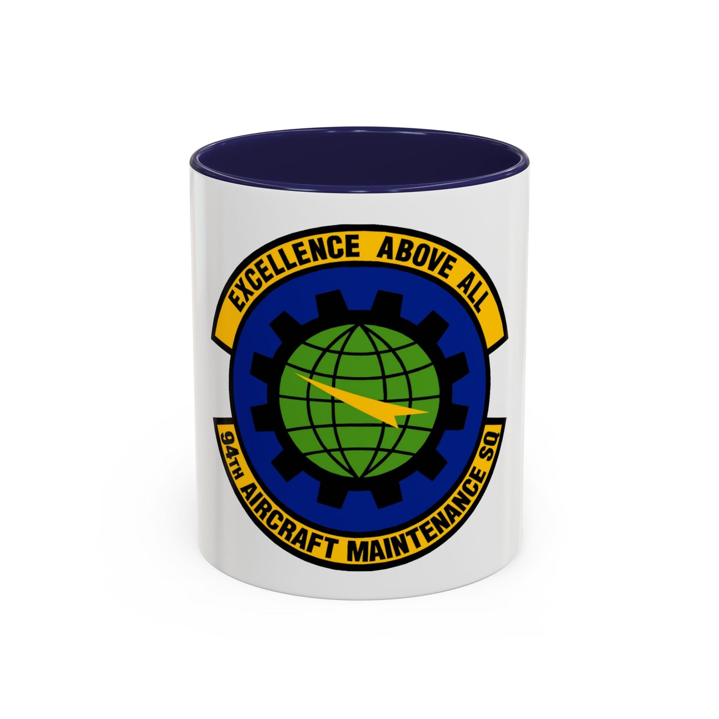 94 Aircraft Maintenance Squadron AFRC (U.S. Air Force) Accent Coffee Mug