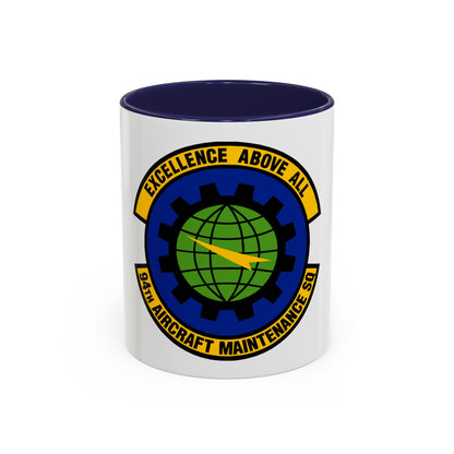 94 Aircraft Maintenance Squadron AFRC (U.S. Air Force) Accent Coffee Mug