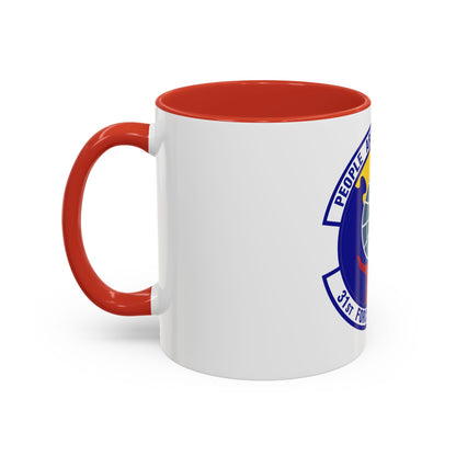 31st Force Support Squadron (U.S. Air Force) Accent Coffee Mug