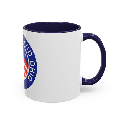 Seal of Cleveland Ohio - Accent Coffee Mug