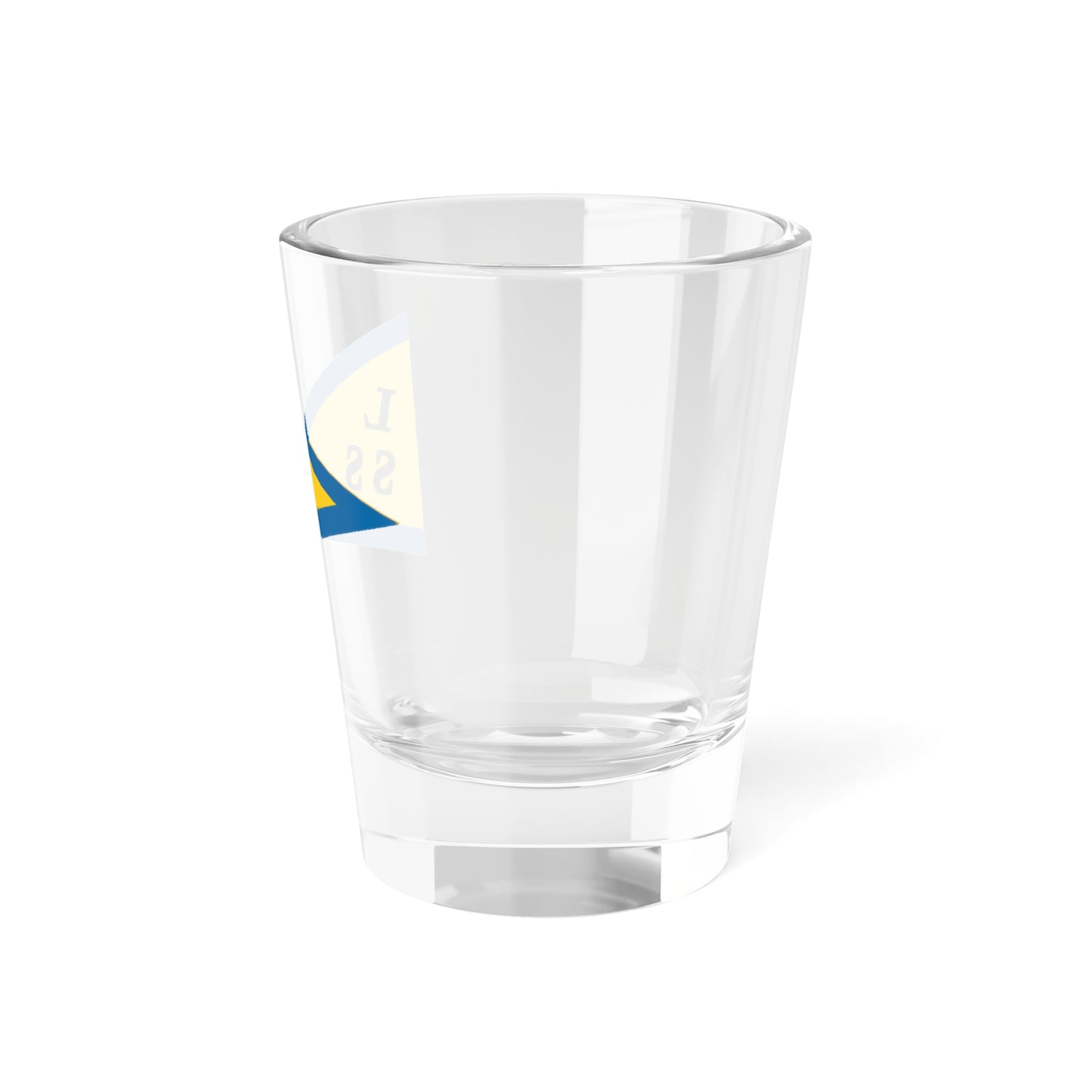 Burgee of Landskrona Segelsallskap (Sweden) Shot Glass 1.5oz
