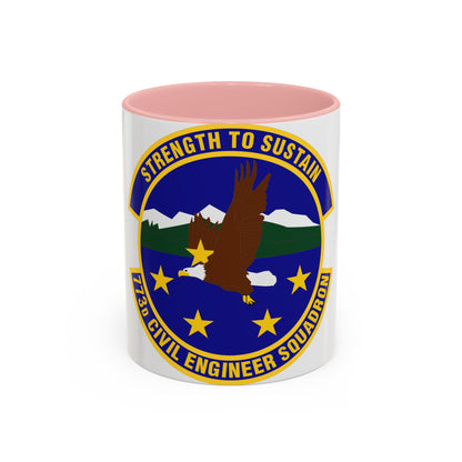 773 Civil Engineer Squadron PACAF (U.S. Air Force) Accent Coffee Mug