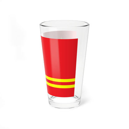 Proposal 2 for the PRC flag (China) Pint Glass 16oz