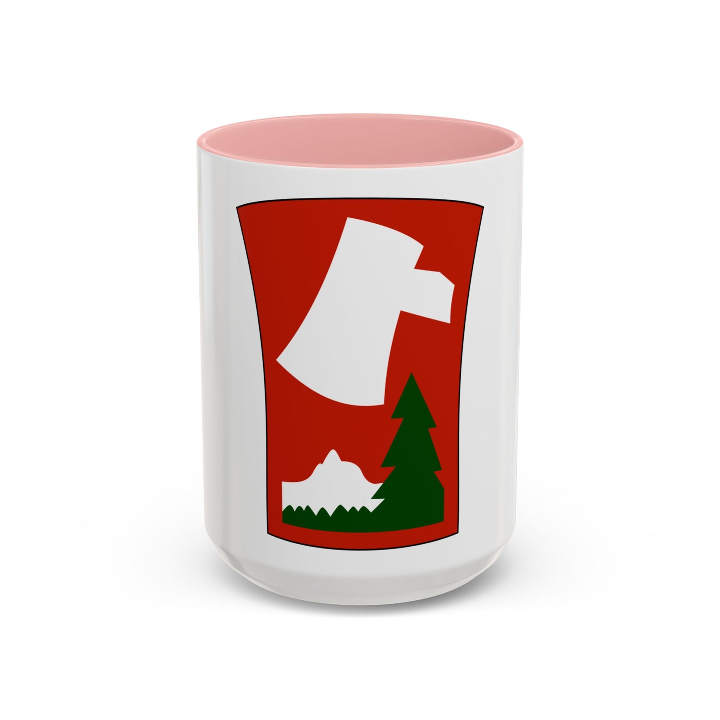 70th Infantry Division patch (U.S. Army) Accent Coffee Mug